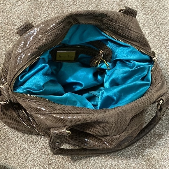 Nordstrom Deux Lux Chocolate Medium Hand Bag Shoulder Purse NWT - Picture 3 of 14